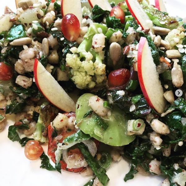 Warm cauliflower & Grain Salad