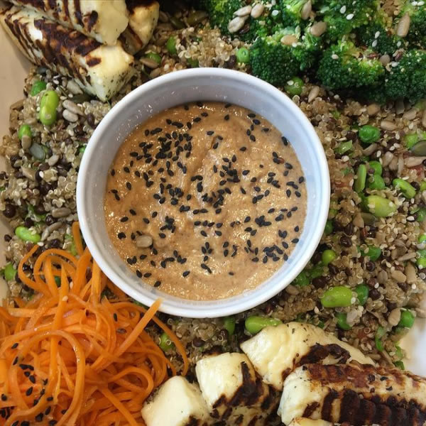 Halloumi & Quinoa Bowl